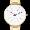 ARNE JACOBSEN BANKERS DOUBLE LÆNKE OG HVID SKIVE - 53107-1629