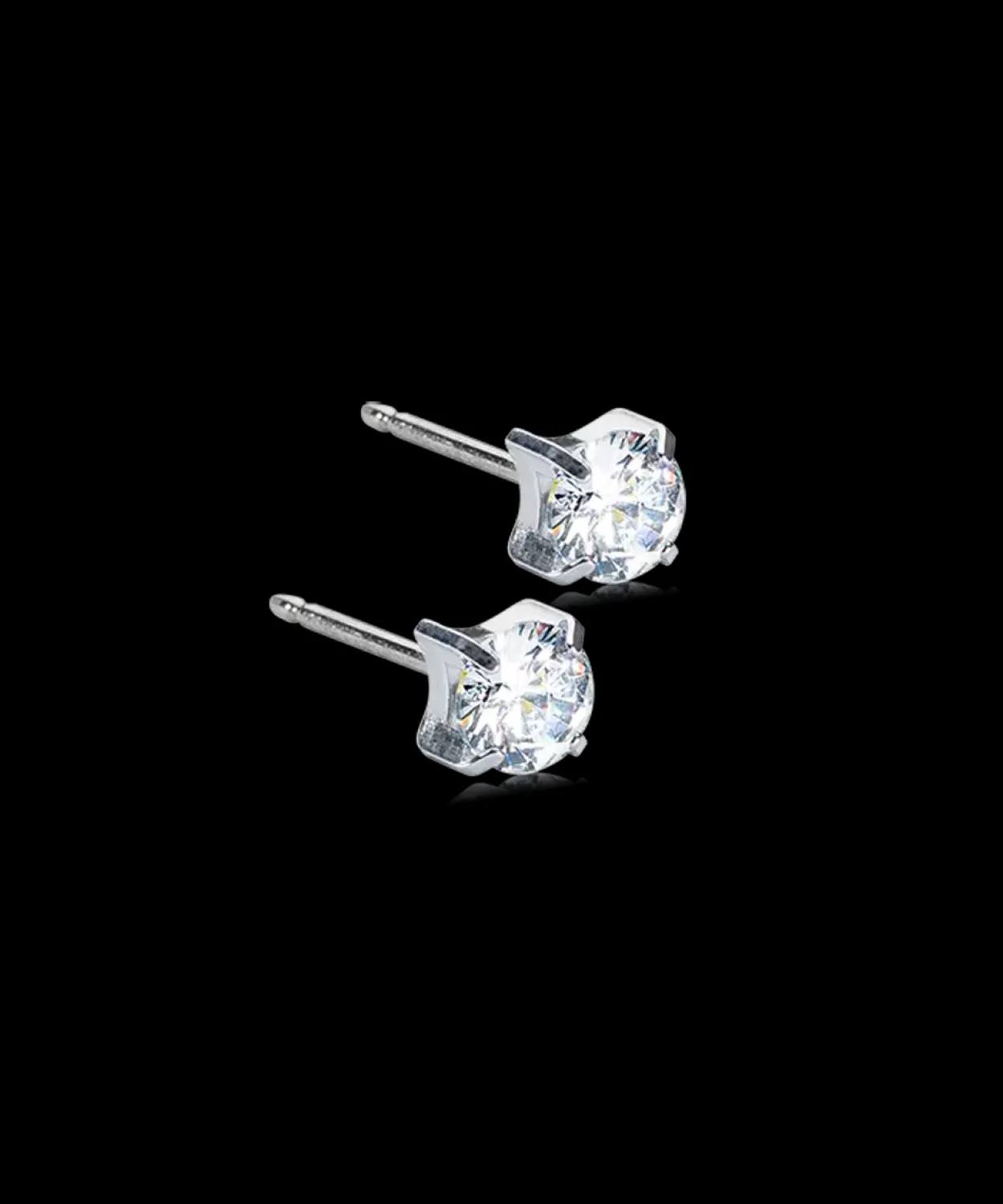 BLOMDAHL ØRERINGE TITANIUM TIFFANY - 15-1404-30