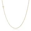 BNH ANKER FACET HALSKÆDE 8 KARAT GULD 1,6 MM BRED 45 CM - A806045F