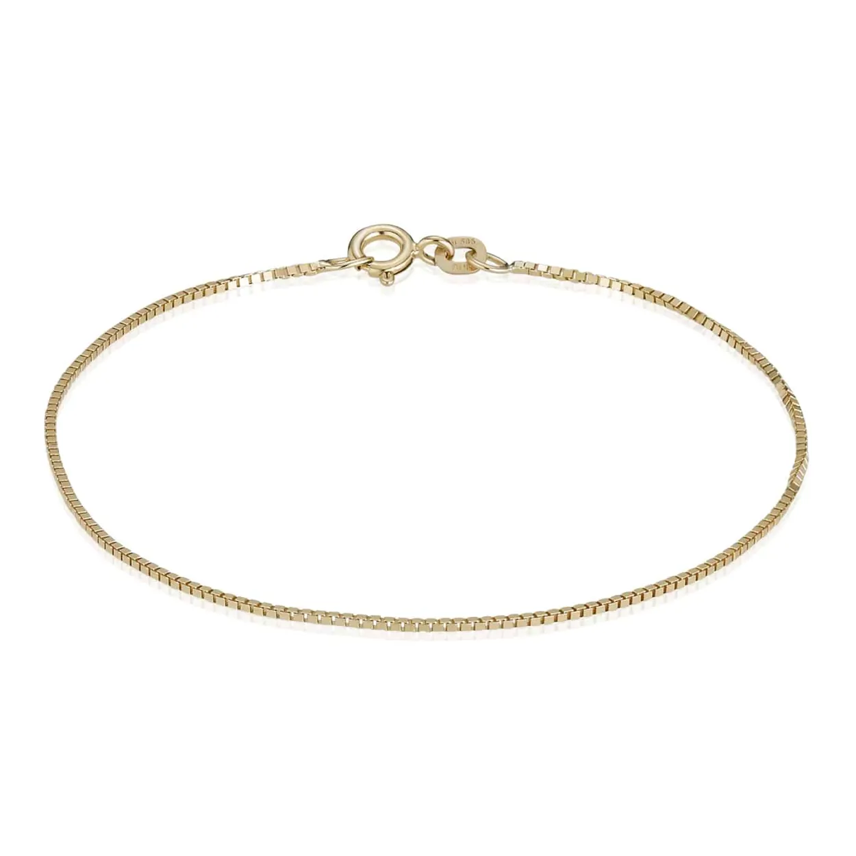 BNH ARMBÅND VENEZIA I 8 KARAT GULD 18,5 CM - V815018F