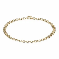 BNH BISMARK ARMBÅND 8 KARAT GULD 3,5 MM BRED 18,5 CM - B835018C