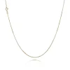BNH HALSKÆDE 8 KARAT GULD VENEZIA 1,3 MM BRED OG 38 CM LANG - V813038F