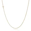 BNH HALSKÆDE ANKER FACET I 14 KARAT GULD 42 CM - A1405042F
