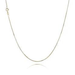 BNH HALSKÆDE VENEZIA I 8 KARAT GULD 45 CM - V813045F