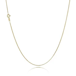 BNH PANSER FACET HALSKÆDE 14 KARAT GULD 2,1 MM BRED 50 CM - P1406550F