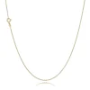BNH RUND HALSKÆDE RUND ANKER 8 KARAT GULD 0,30 TRÅD 45 CM - AR803045F