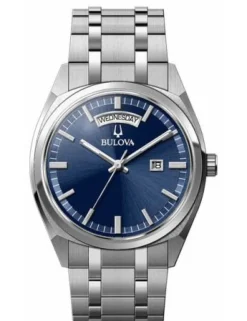 BULOVA SURVEYOR DRESS UR HERRE STÅL 39 MM - 96C125