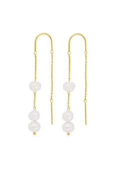 BYBIEHL EMILY SELECT STRING ØRERINGE FORGYLDT - 4-4703WP-GP