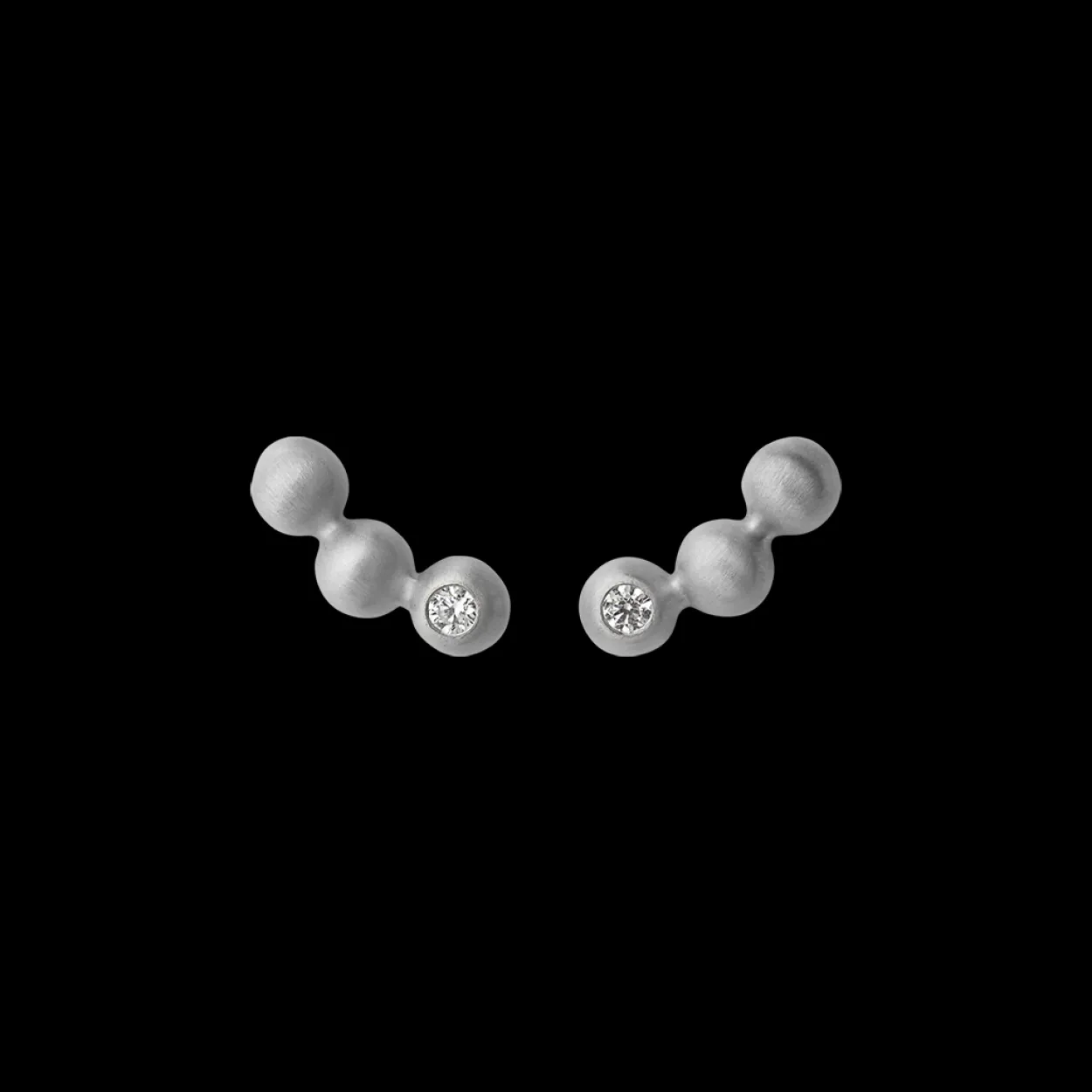 BYBIEHL PEBBLES ØRERING SØLV - 4-3808A-R