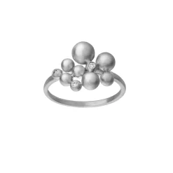 BYBIEHL PEBBLES RING SØLV - 5-3801A-R
