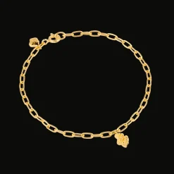 CAMILLE BRINCH BLUSH CRUSH ARMBÅND FORGYLDT SØLV - BCRB-FG-18