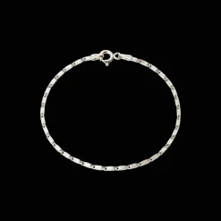 CAMILLE BRINCH SMALL ESSENTIA ARMBÅND SØLV 17 CM - SEB-17