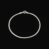 CAMILLE BRINCH SMALL ESSENTIA SNAKE ARMBÅND SØLV - SESB-18
