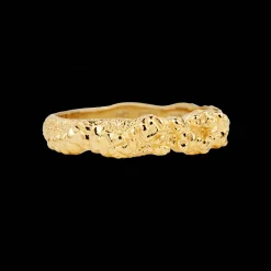 CAMILLE BRINCH STACKING CRUSH RING FORGYLDT SØLV - SCRR-FG