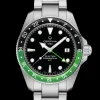 CERTINA DS ACTION GRØN OG SORT KRANS - C0329291105100