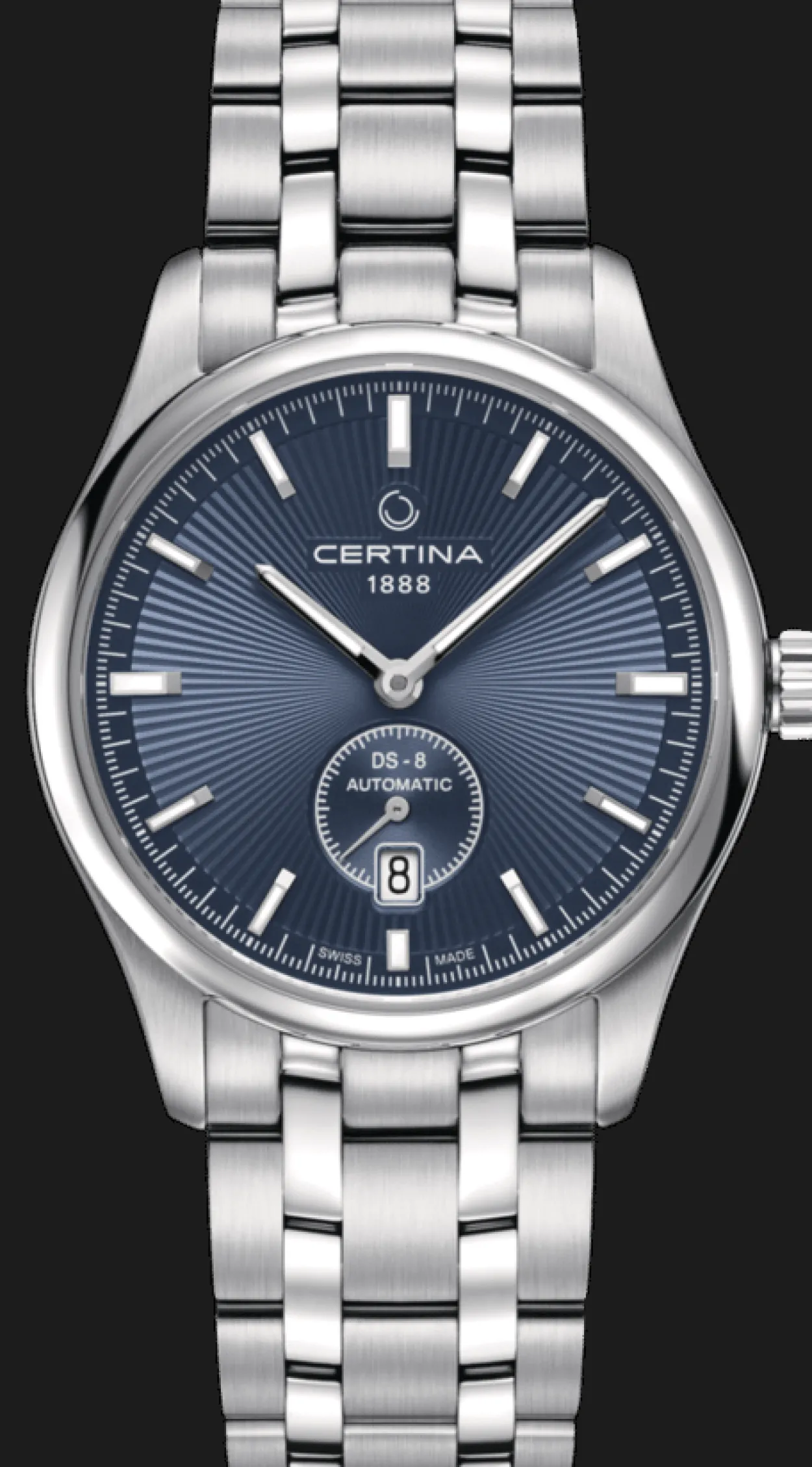 CERTINA DS-8 BLÅ AUTOMATIK - C0334281104100