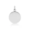 CHRISTOFFERSEN JEWELLERY VEDHÆNG RUND PLADE 15 MM - 4011630