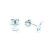 CHRISTOFFERSEN JEWELLERY SØLV ØRERINGE STIK MED SOMMERFUGL - 3070604