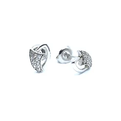 CHRISTOFFERSEN JEWELLERY ØRERINGE MED ZIRKONIA - 3010272