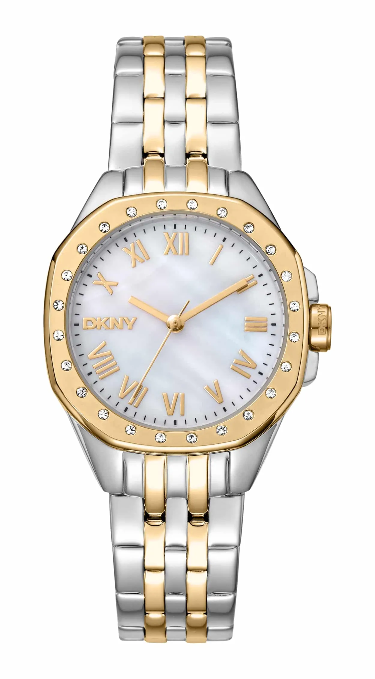 DKNY BROOKLYN MINI UR DAME TO FARVET - DK1L013M0085
