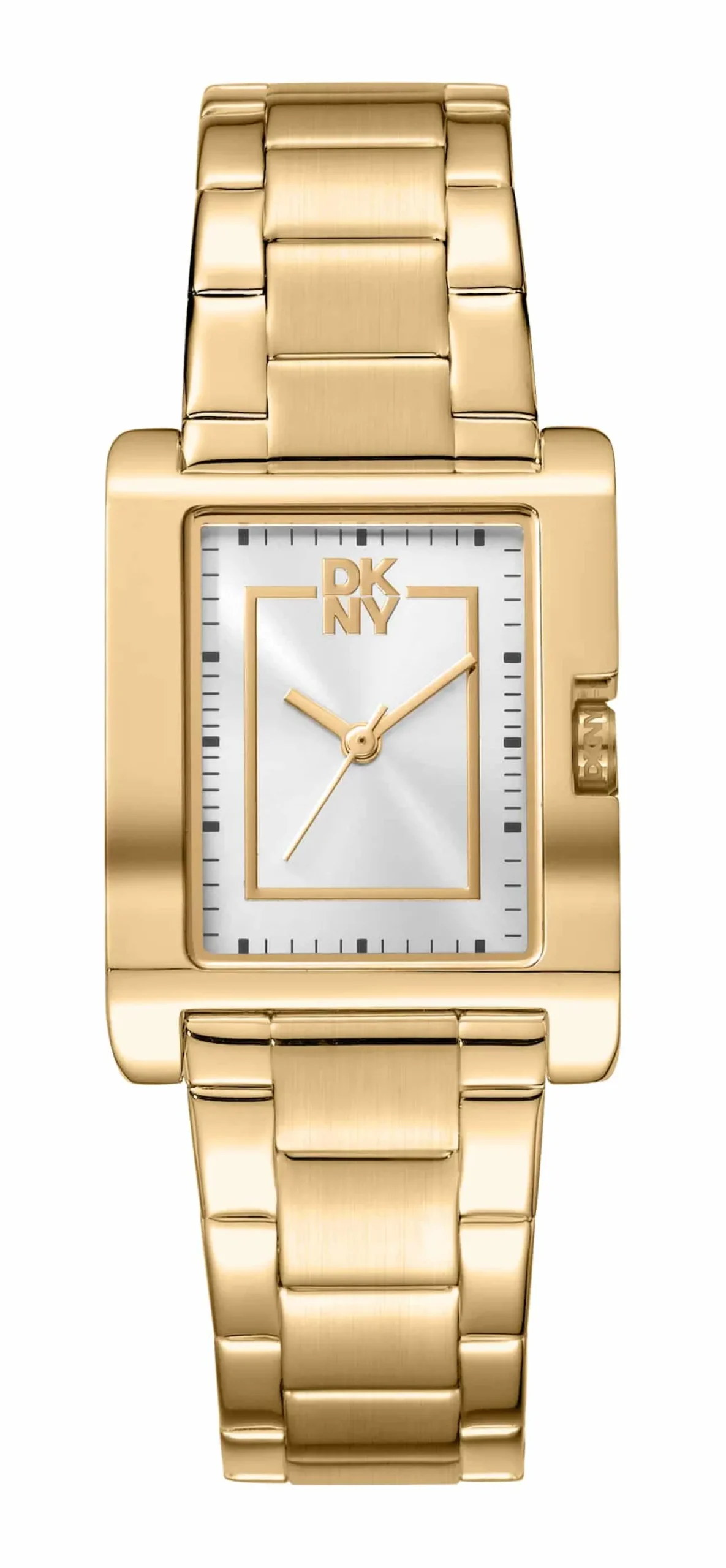 DKNY WESTSIDE MIDI UR DAME GULD FARVET MED LÆNKE - DK1L007M0055
