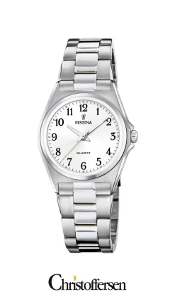 FESTINA CLASSIC DAME UR STÅL MED LÆNKE - F20553/1