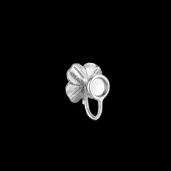FLORA DANICE FIRKØVER EAR CUFF SØLV - FLC-EACU-S