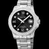 JAGUAR LADY DIVER STÅL SORT SKIVE - J892/4