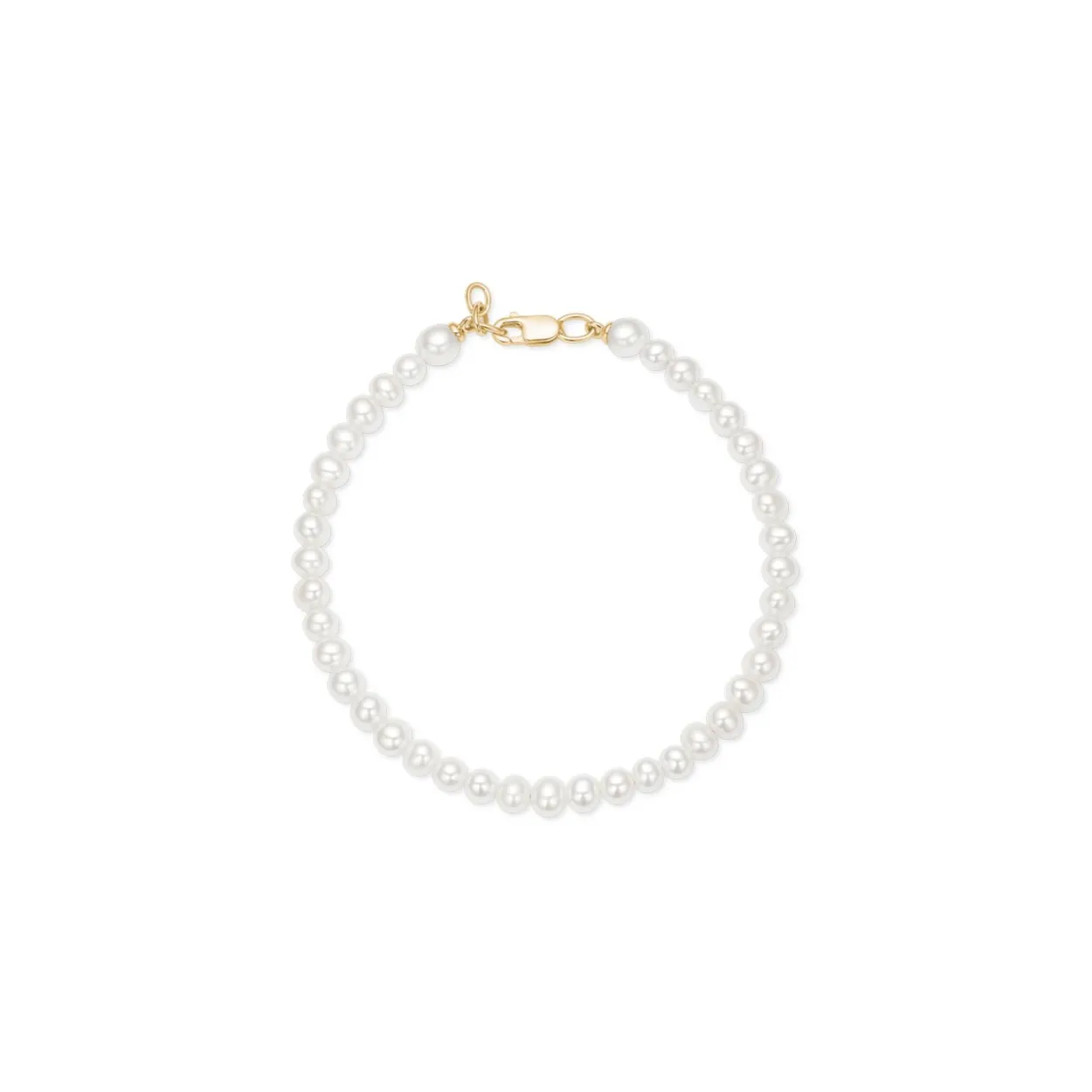JULIE SANDLAU ESTHER ARMBÅND I 14 KARAT GULD MED PERLER - YG14-BR323XS/S