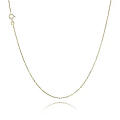 KAY BOJESEN JEWELRY HALSKÆDE FORGYLDT SØLV ANKER FACET DIAMOND CUT - KBJ-10