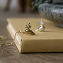 KAY BOJESEN JEWELRY SANGFUGL HALSKÆDE I SØLV MED KÆDE - KBJ-26