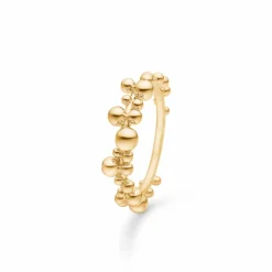 Mads Z Bubbles ring - 14 karat guld - Gratis fragt i DK