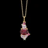 MADS Z FOUR SEASONS AUTUMN 14 KARAT VEDHÆNG MED ÆDELSTEN OG DIAMANT - 1536032