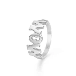 MADS Z MOM / WOW RING SØLV - 2140097