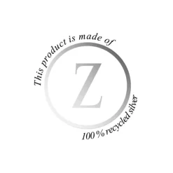 MADS Z SWIRL ØRERINGE SØLV SNOET - 2110059