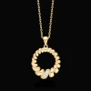 MADS Z SWIRL W. DIAMOND VEDHÆNG 14 KARAT GULD MED BRILLANTER - 1531159