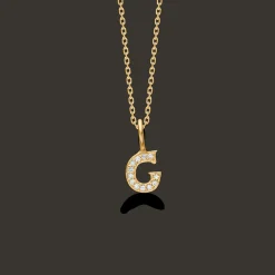 MADS Z TENDER LOVE VEDHÆNG G I 14 KARAT GULD MED BRILLANTER - 1531100-G