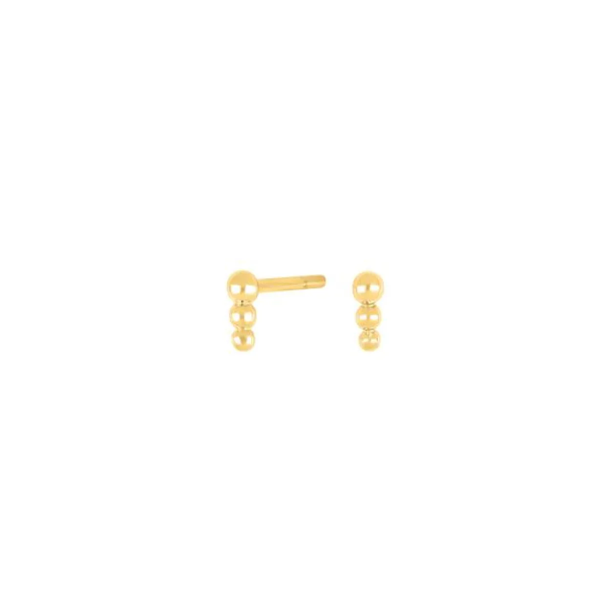 NORDAHL JEWELLERY ØRERINGE SØLV FORGYLDT - 30257675900