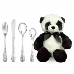 NORDAHL PANDA STÅL BESTIK INKLUSIV BAMSE - 93002527007