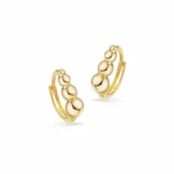 SCROUPLES CREOL BOBLER 8 KARAT GULD - 122333