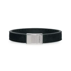 SCROUPLES FORCE ARMBÅND SORT LÆDER 21 CM - 03281,21
