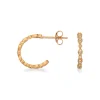 SCROUPLES HALVCREOL 8 KARAT GULD MED ZIRKONIA - 122463