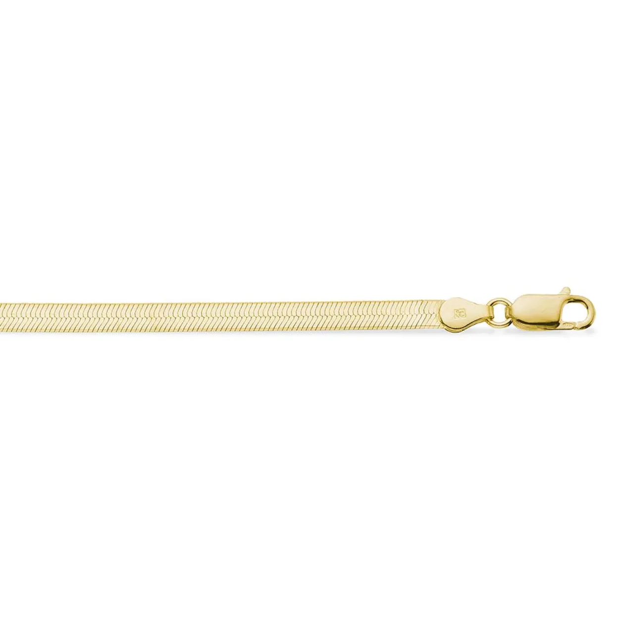 SCROUPLES MAGIC HALSKÆDE SØLV FORGYLDT 3,6 MM BRED 42+5 CM LANG - 32922,45FG