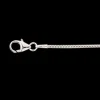 SCROUPLES SØLV HALSKÆDE SLANGE TRÅD 0,9 MM LÆNGDE 42 CM - 44092,42