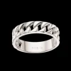 SCROUPLES SØLV RING PANSER MØNSTER - 726212