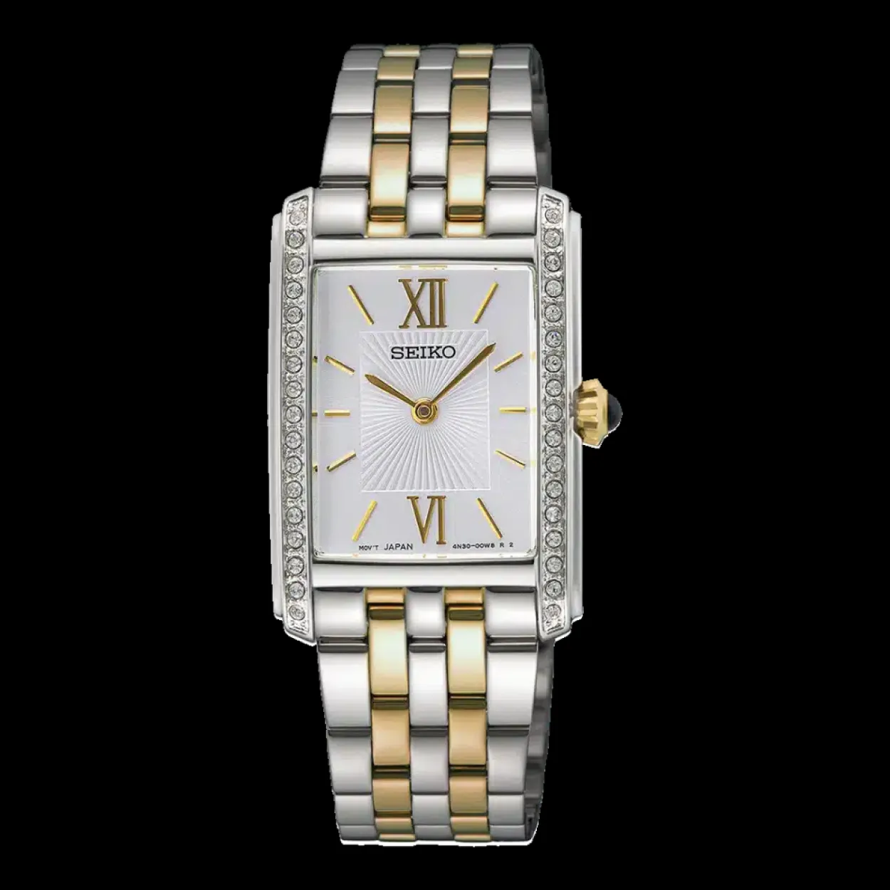 SEIKO UR DAME TOFARVET STÅL - SWR093P1