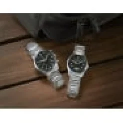 SEIKO UR HERRE QUARTZ STÅL MED TAL - SUR569P1