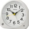 SEIKO VÆKKEUR HVID BIP - QHE188W