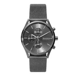 SKAGEN HOLST HERRE UR MØRK GRÅ SKIVE - SKW6608