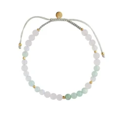 STINE A LEMONADE ARMBÅND MED KNYTTET NYLON - 3196-02-OS